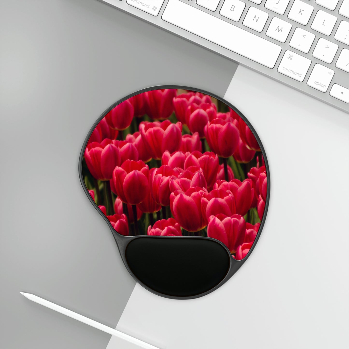 Flowers 15 Mouse Pad With Wrist Rest