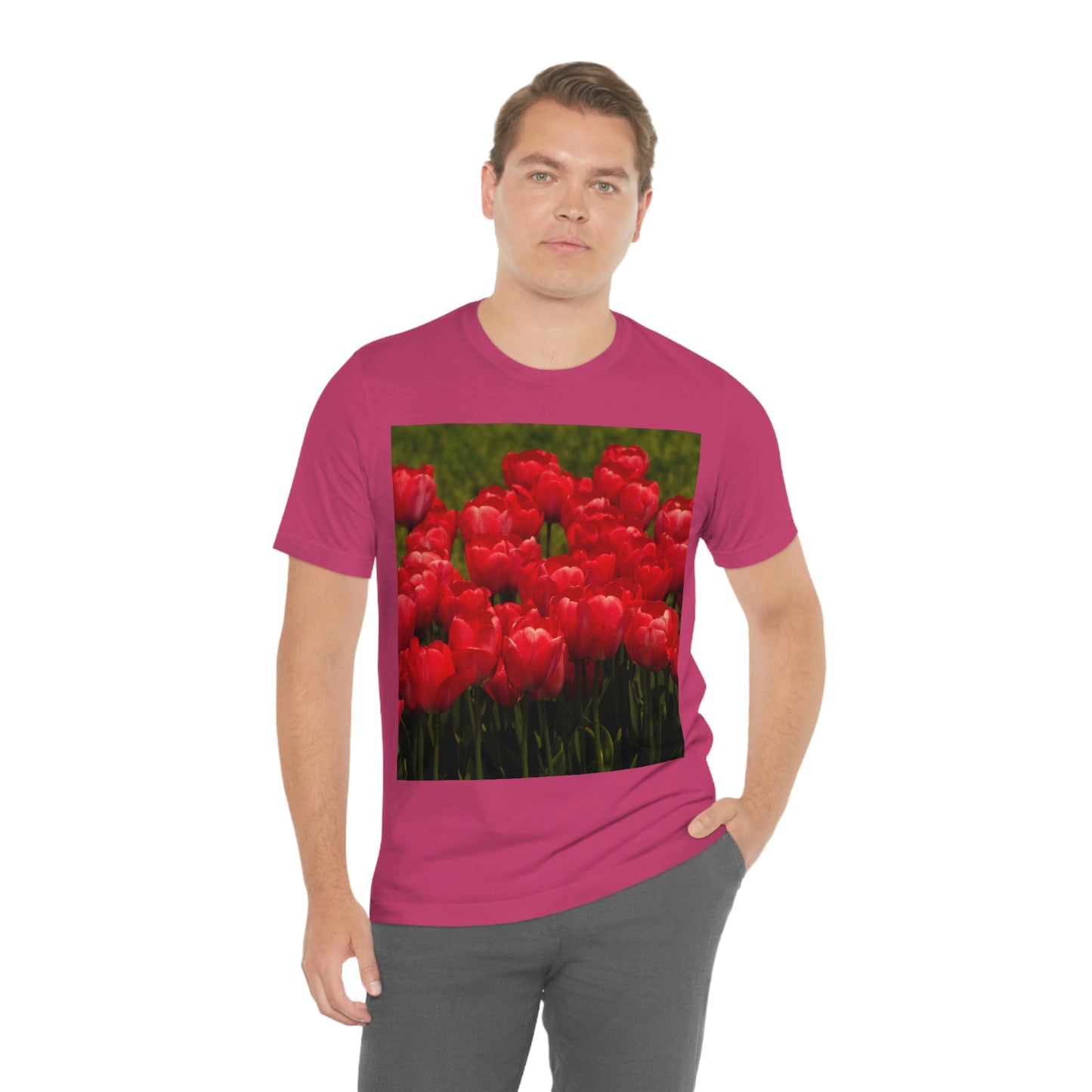 Flowers 22 Unisex Jersey Short Sleeve Tee