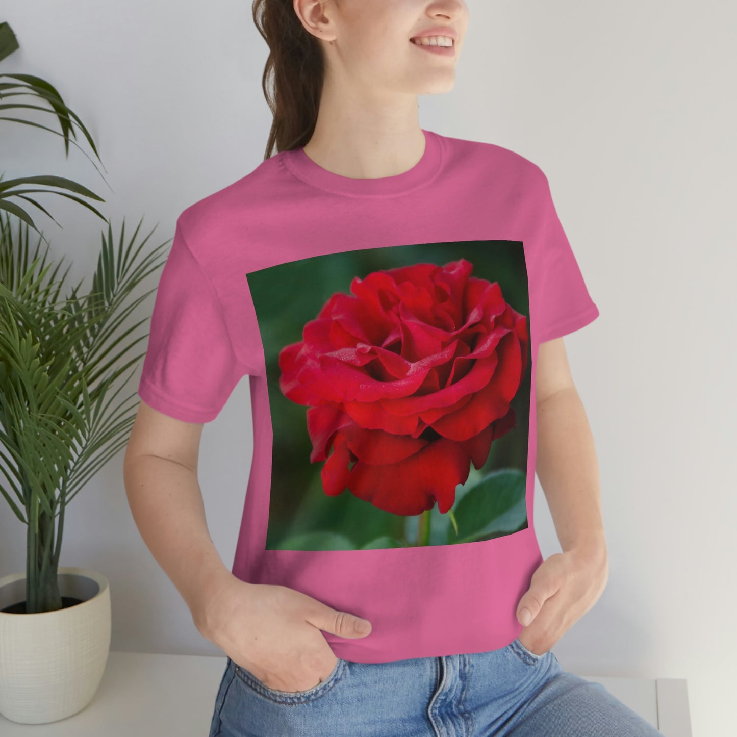 Flowers 14 Unisex Jersey Short Sleeve Tee