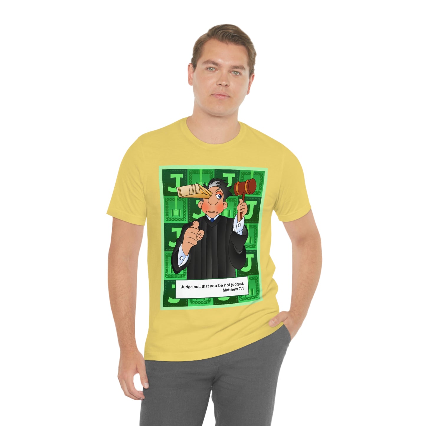 The Bible as Simple as ABC J Unisex Jersey Short Sleeve Tee
