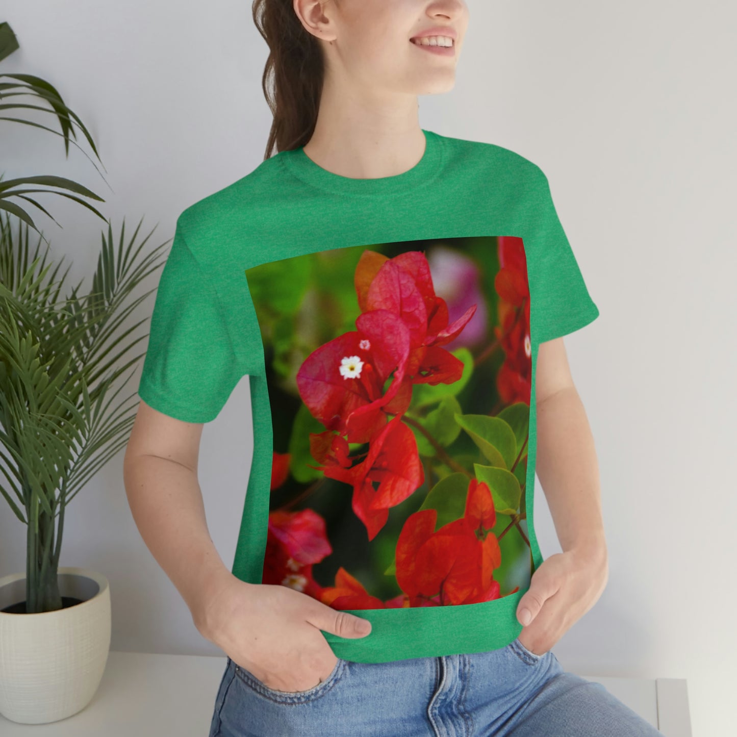 Flowers 28 Unisex Jersey Short Sleeve Tee