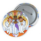 Shirley, Goodness, and Mercy Custom Pin Buttons