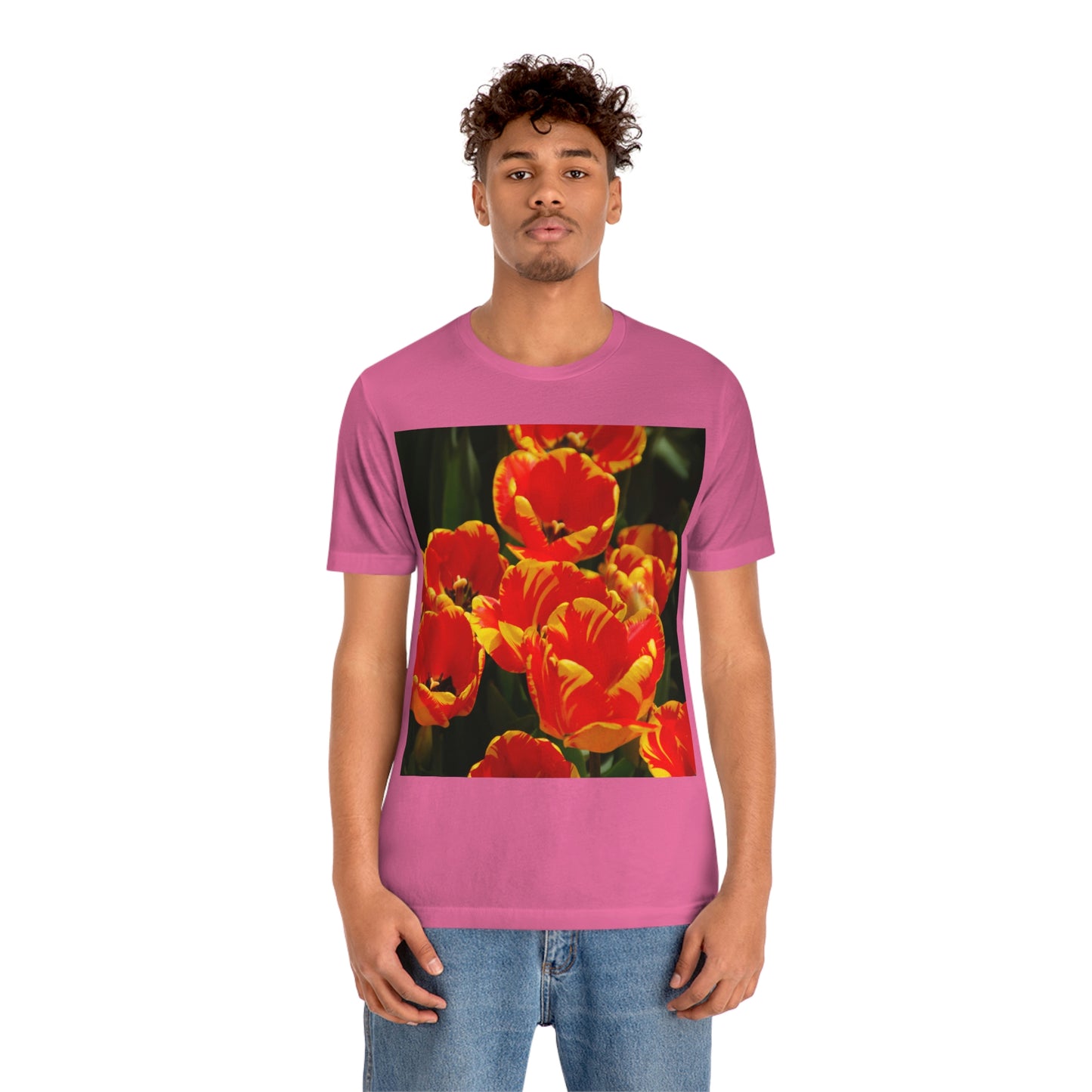 Flowers 19 Unisex Jersey Short Sleeve Tee