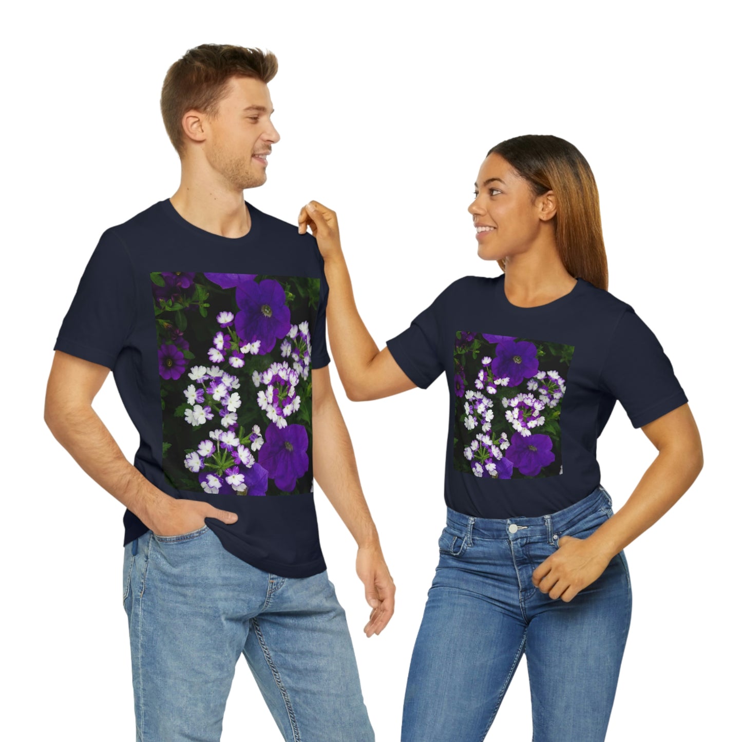 Flowers 04 Unisex Jersey Short Sleeve Tee