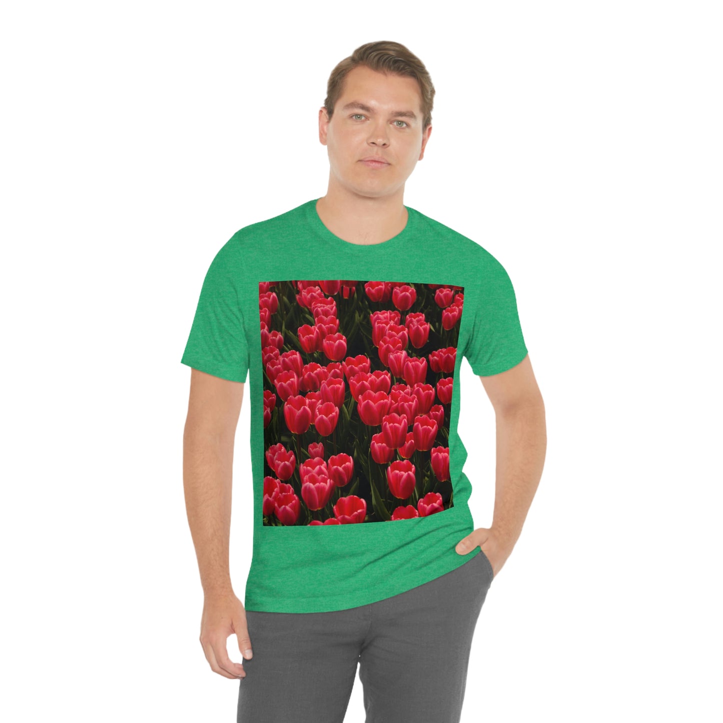 Flowers 24 Unisex Jersey Short Sleeve Tee