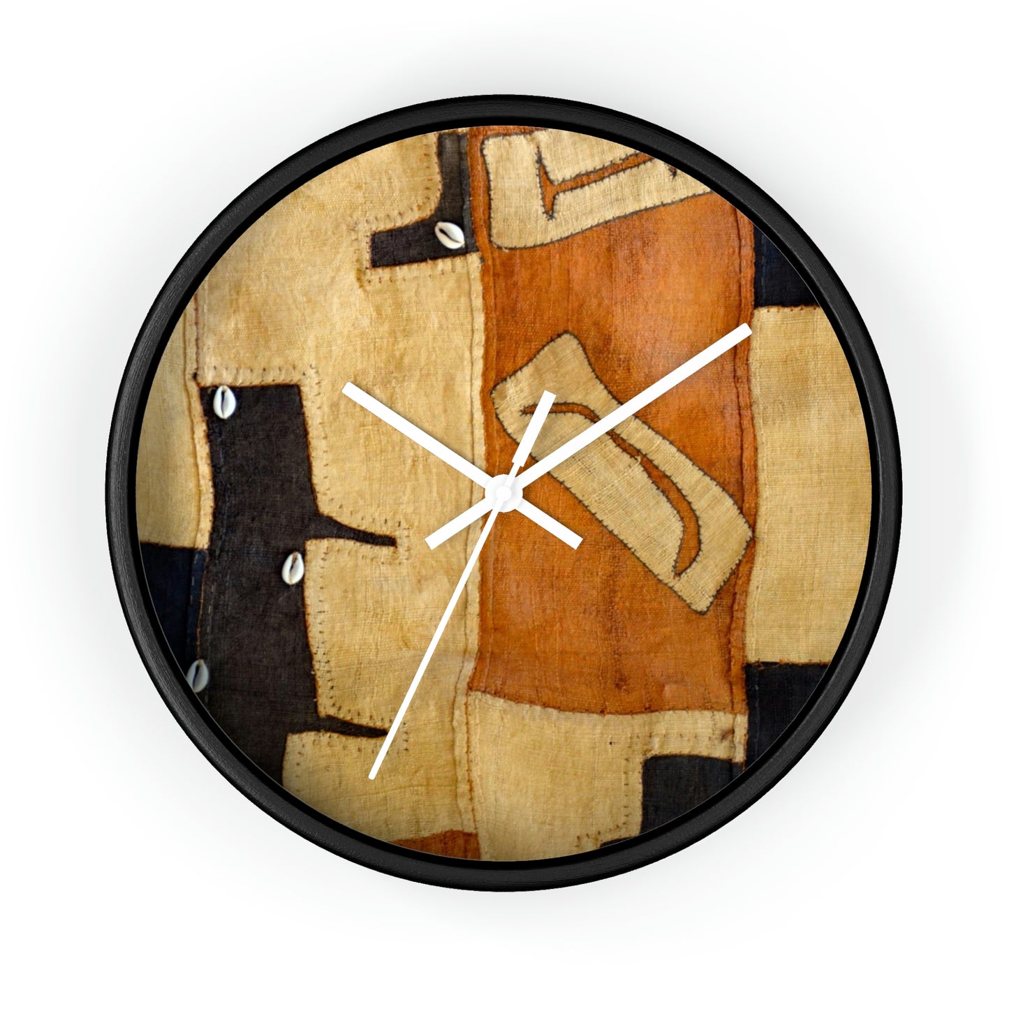 A Show of Hands Fabric! Wall Clock