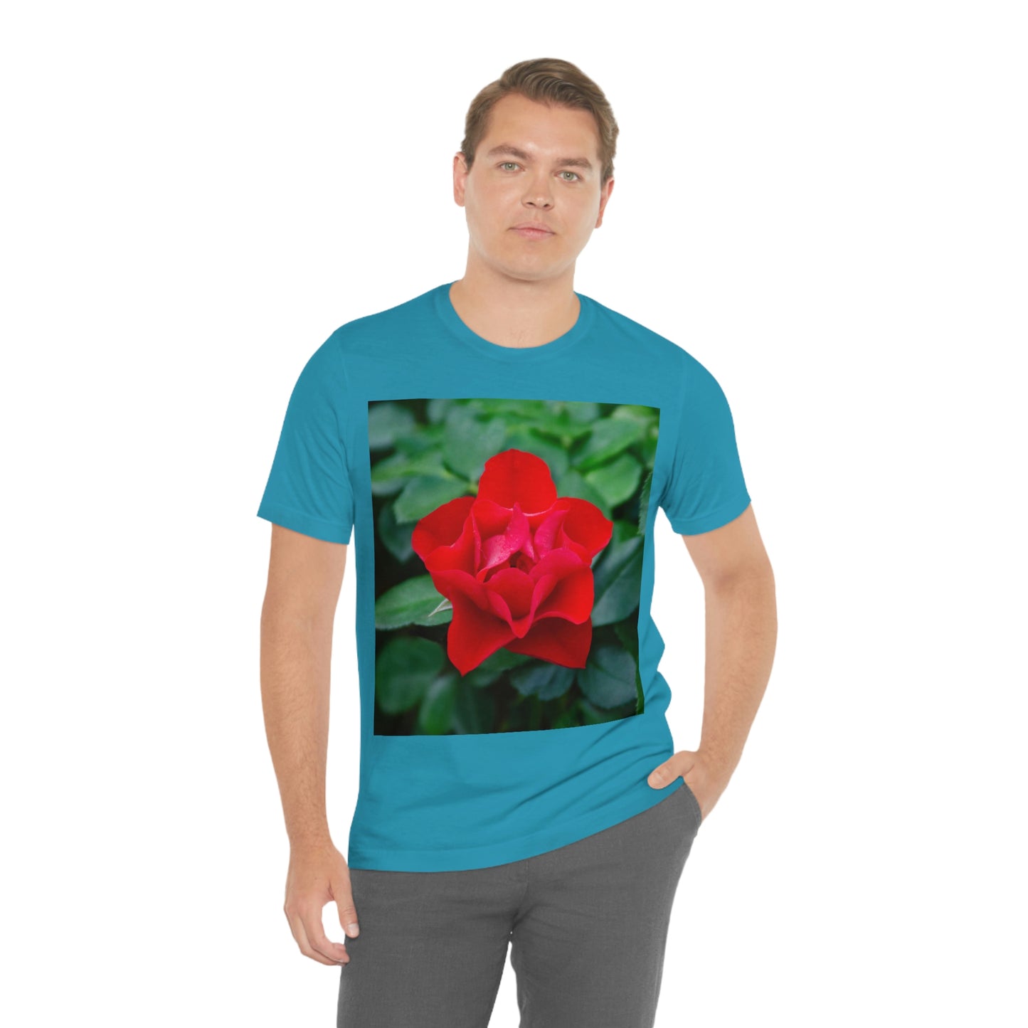 Flowers 07 Unisex Jersey Short Sleeve Tee