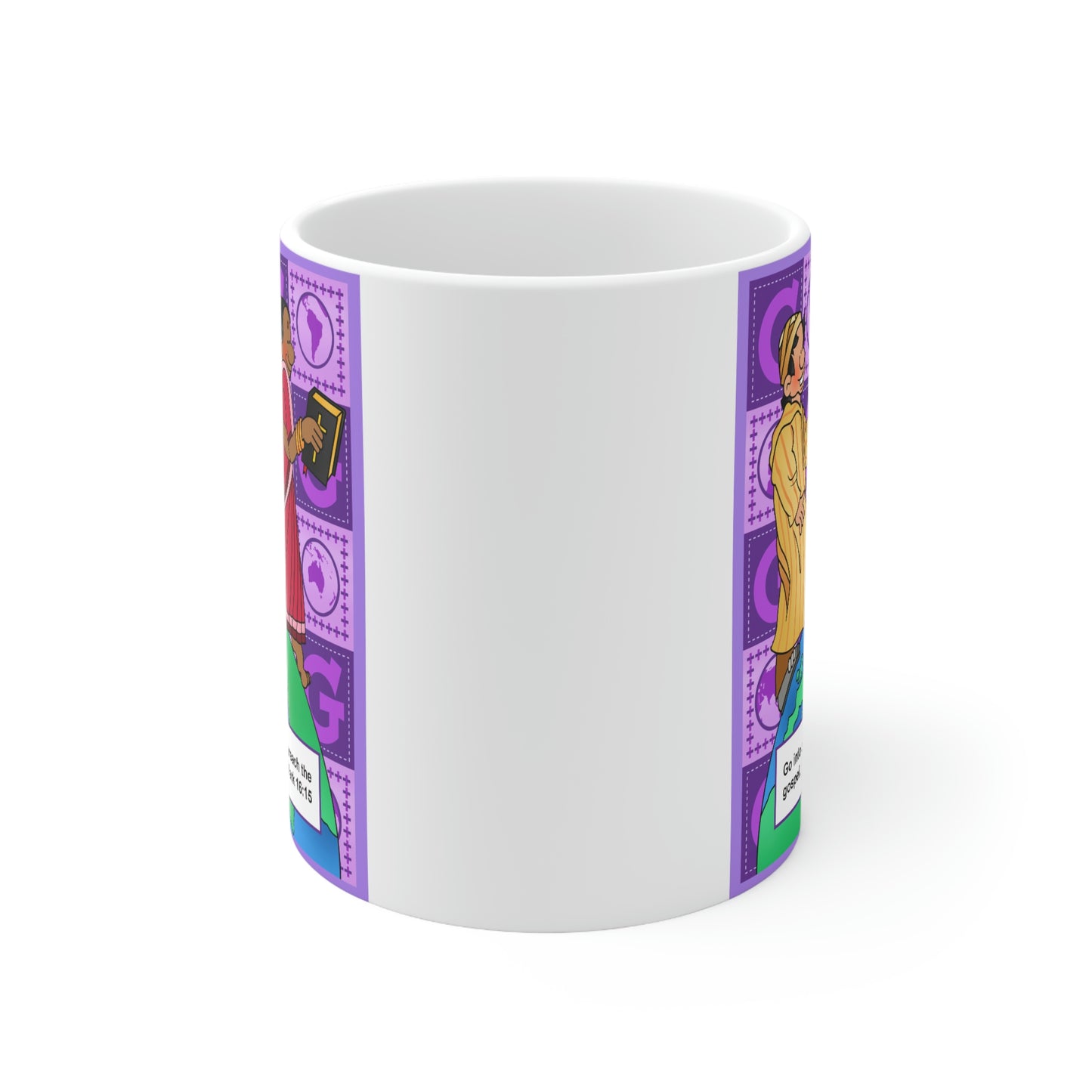 The Bible as Simple as ABC G Ceramic Mug 11oz