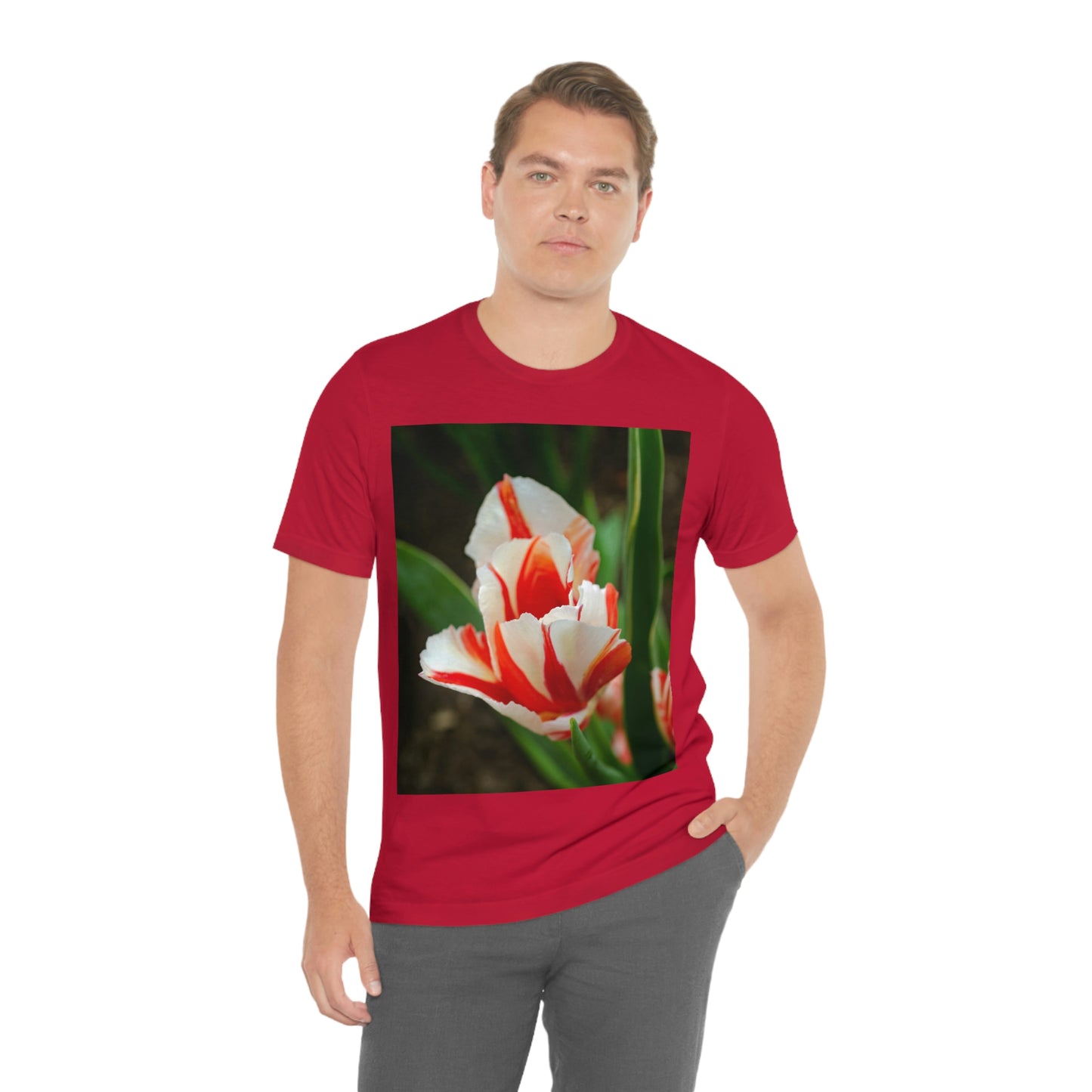Flowers 06 Unisex Jersey Short Sleeve Tee