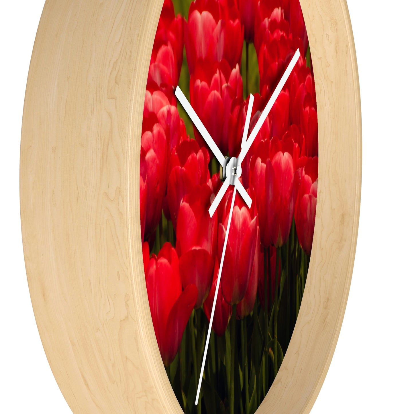 Flowers 21 Wall Clock