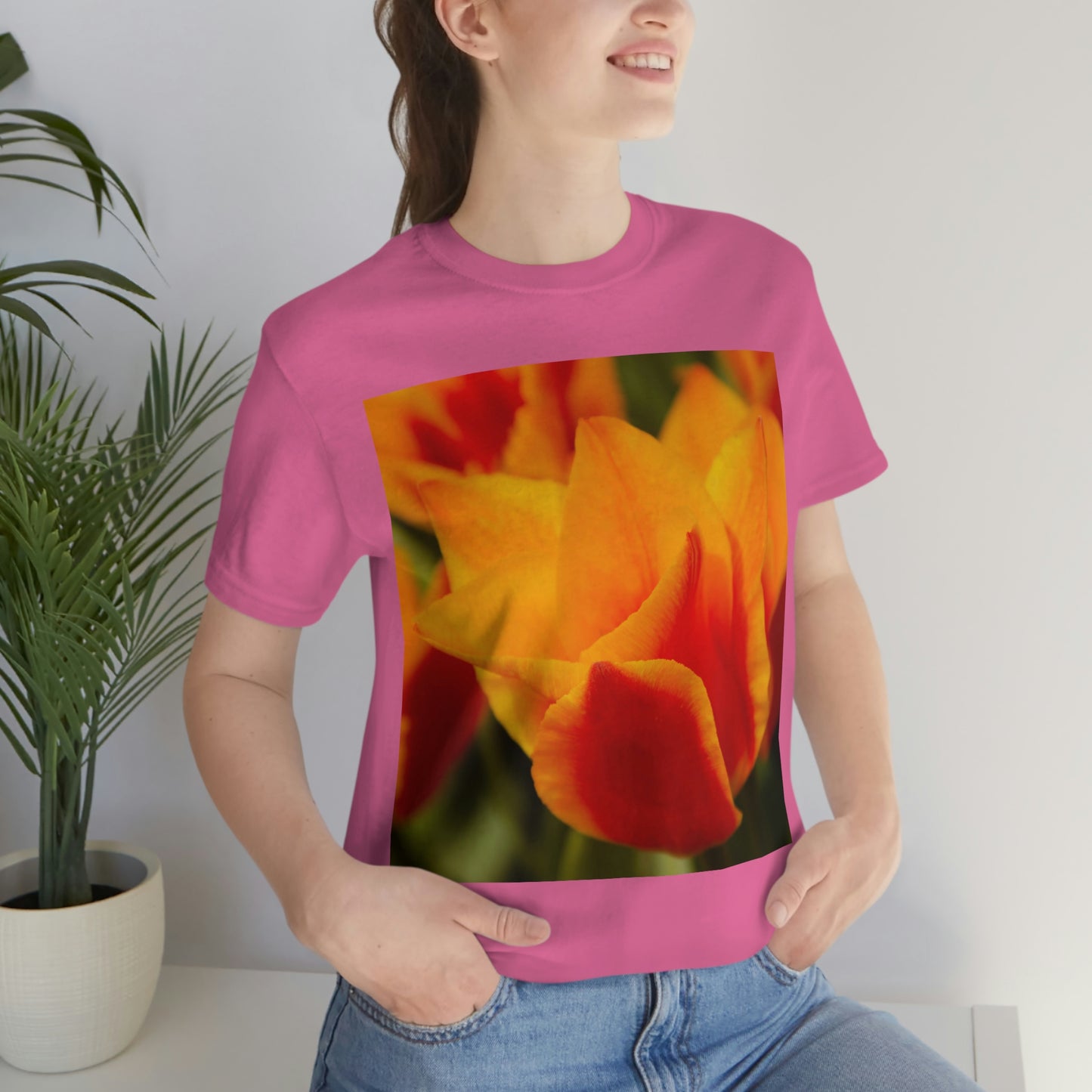 Flowers 13 Unisex Jersey Short Sleeve Tee