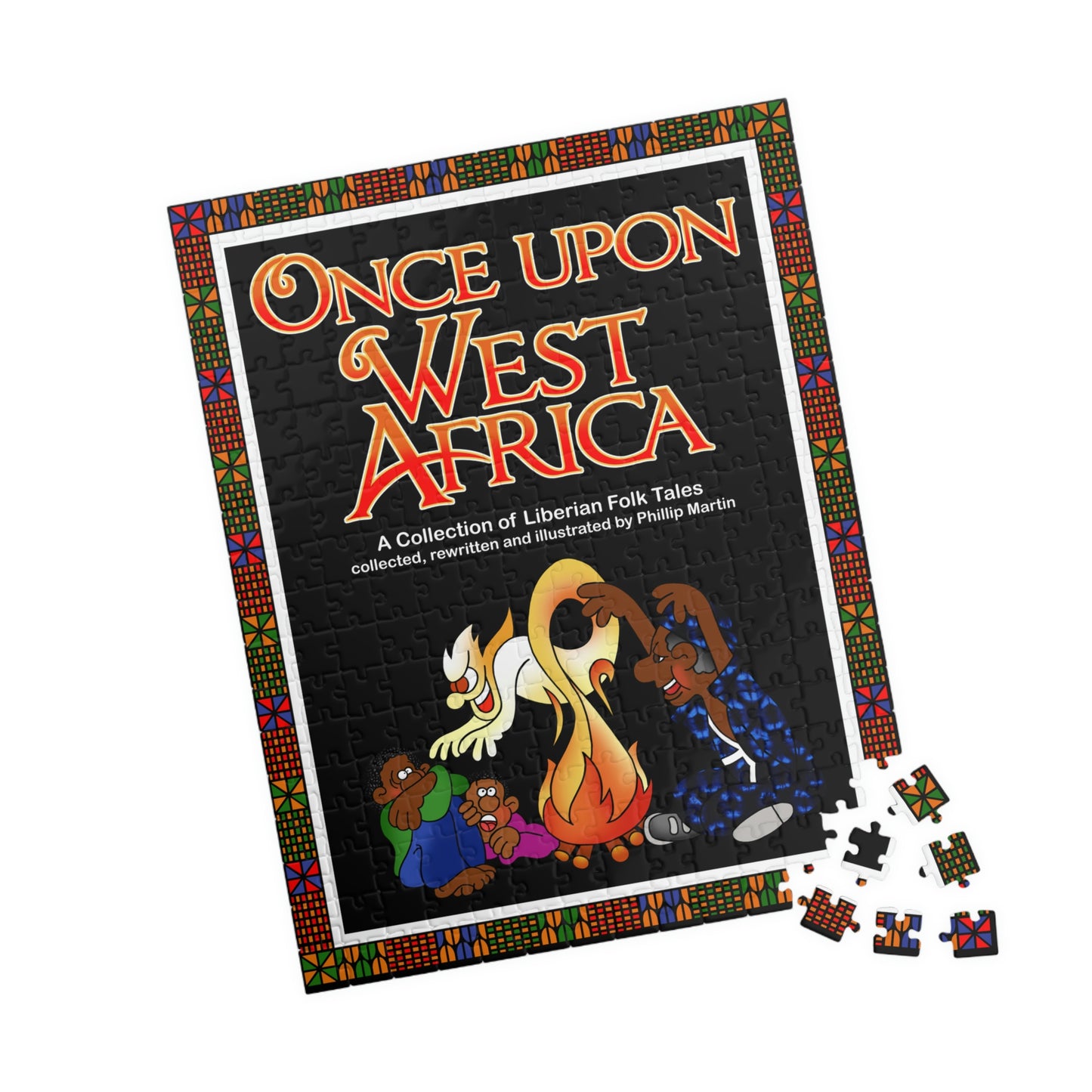 Once Upon West Africa!! Puzzle (110, 252, 500, 1014-piece)