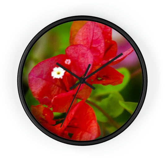 Flowers 28 Wall Clock