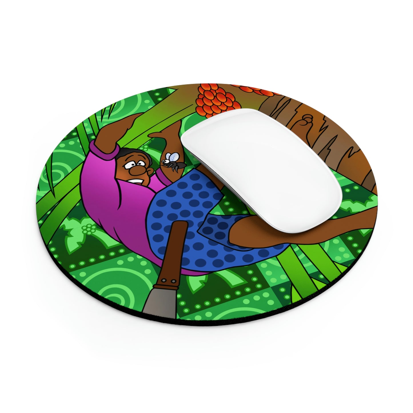 A Fowl Chain of Events! Mouse Pad