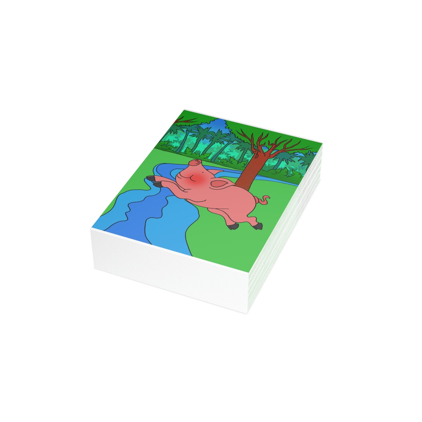 Anansi and the Market Pig! Greeting Card Bundles (envelopes not included)