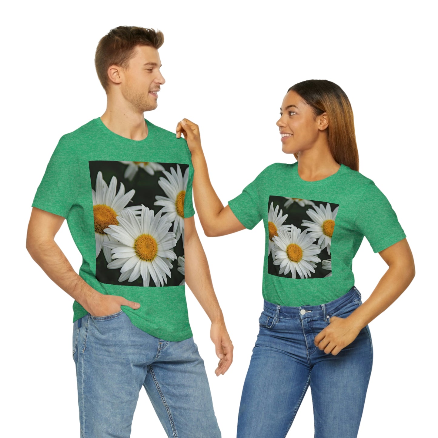 Flowers 01 Unisex Jersey Short Sleeve Tee