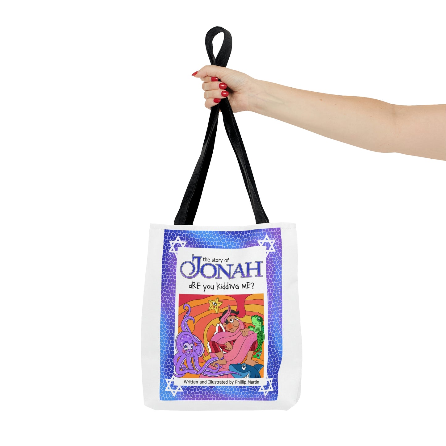 The Story of Jonah AOP Tote Bag