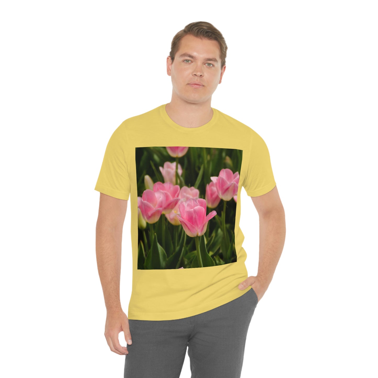 Flowers 17 Unisex Jersey Short Sleeve Tee