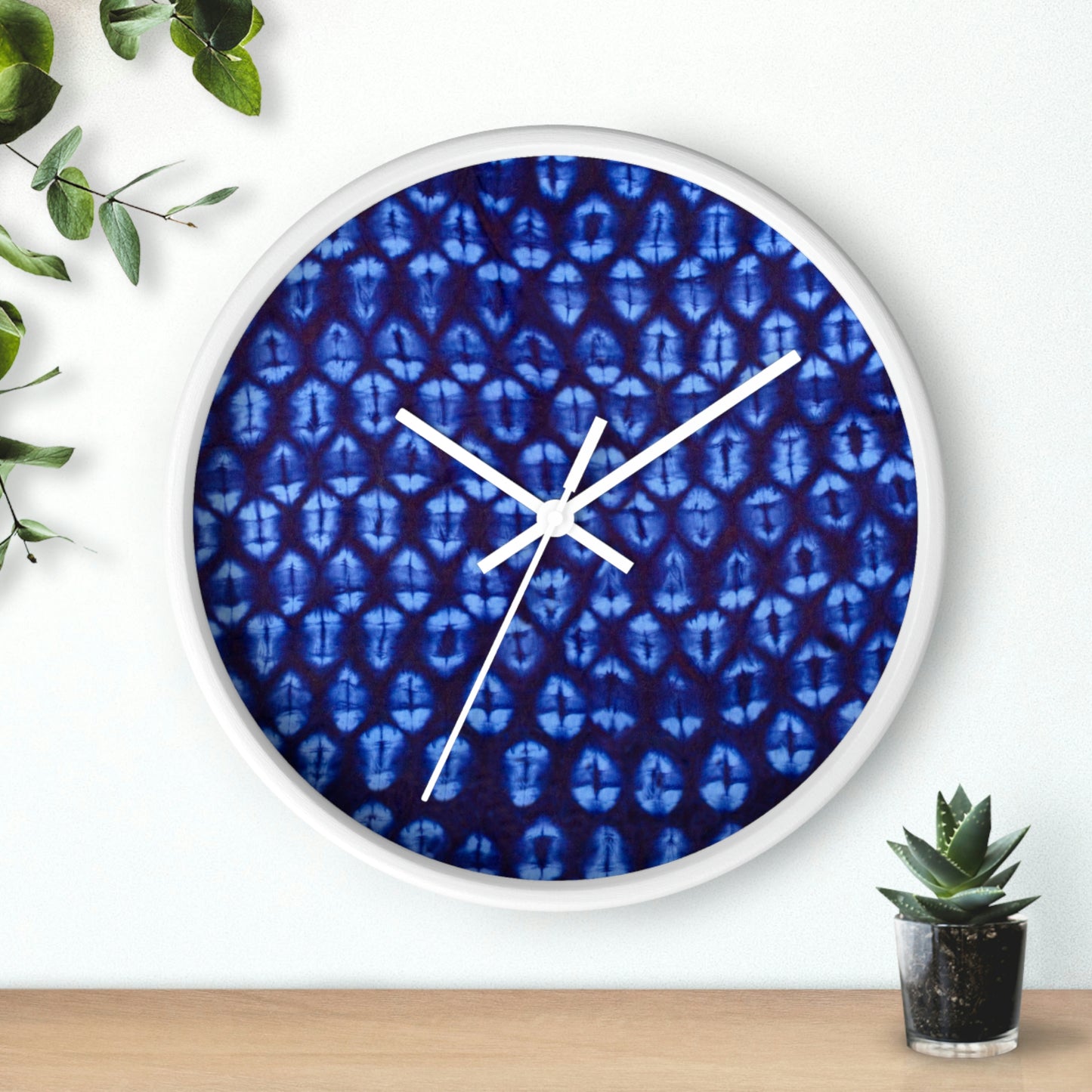 The Paramount Chief and One Wise Woman Fabric Wall Clock