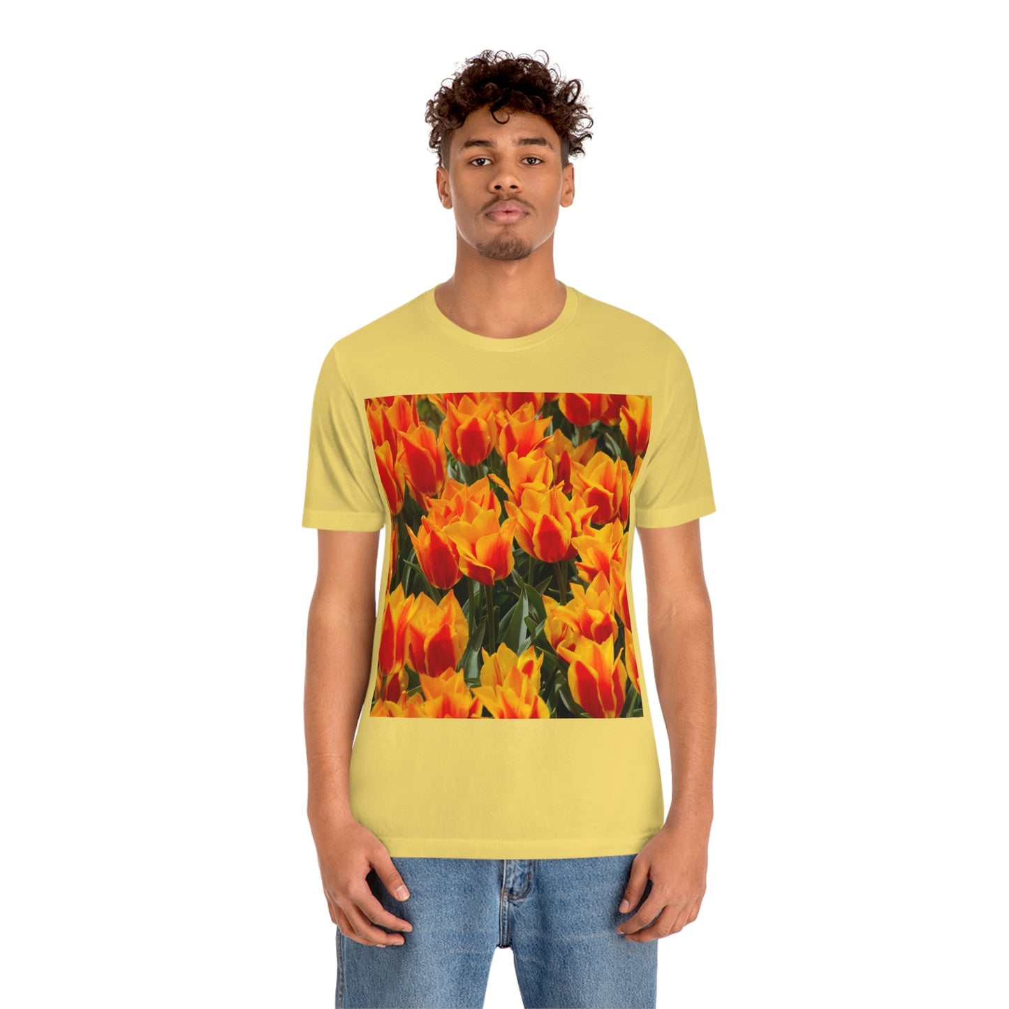Flowers 18 Unisex Jersey Short Sleeve Tee