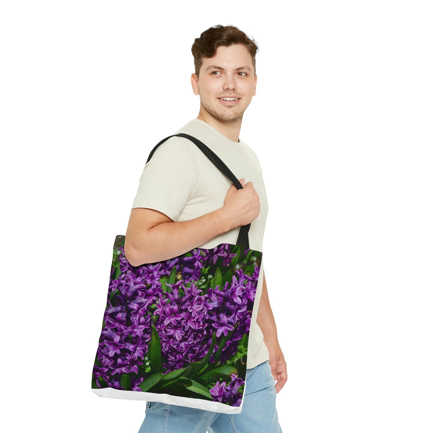 Flowers 08 AOP Tote Bag