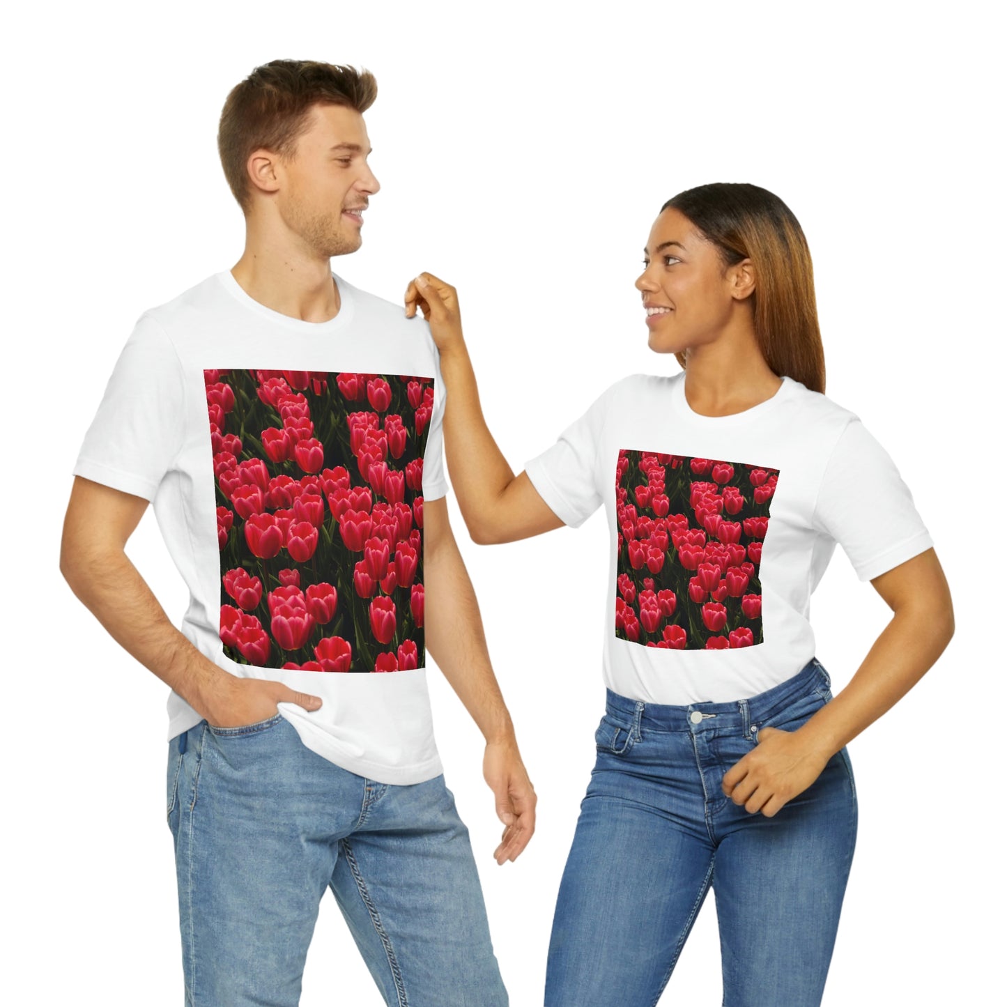 Flowers 24 Unisex Jersey Short Sleeve Tee