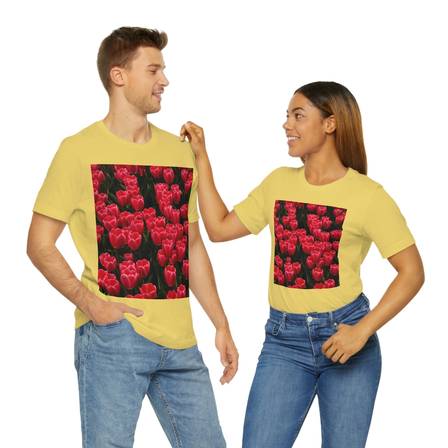 Flowers 24 Unisex Jersey Short Sleeve Tee