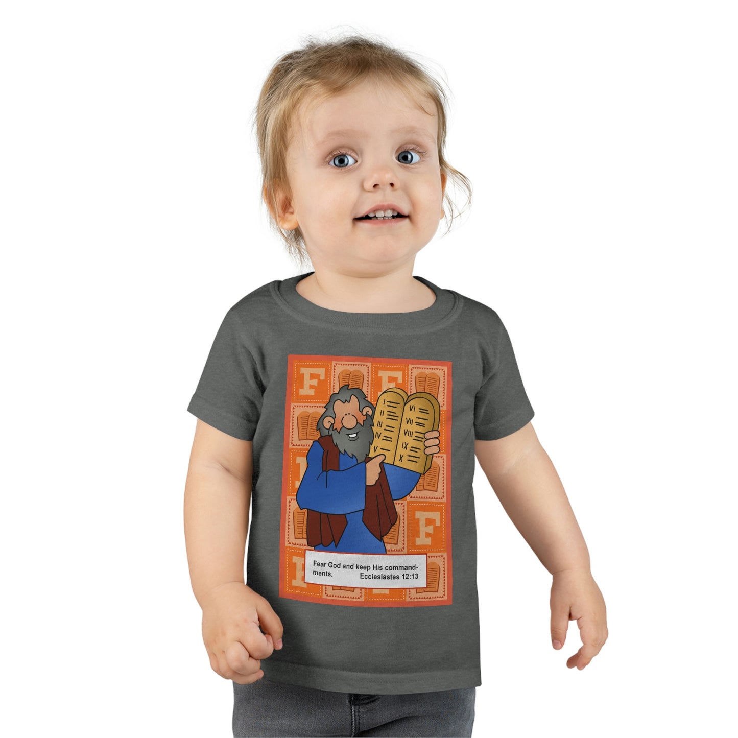 The Bible as Simple as ABC F Toddler T-shirt