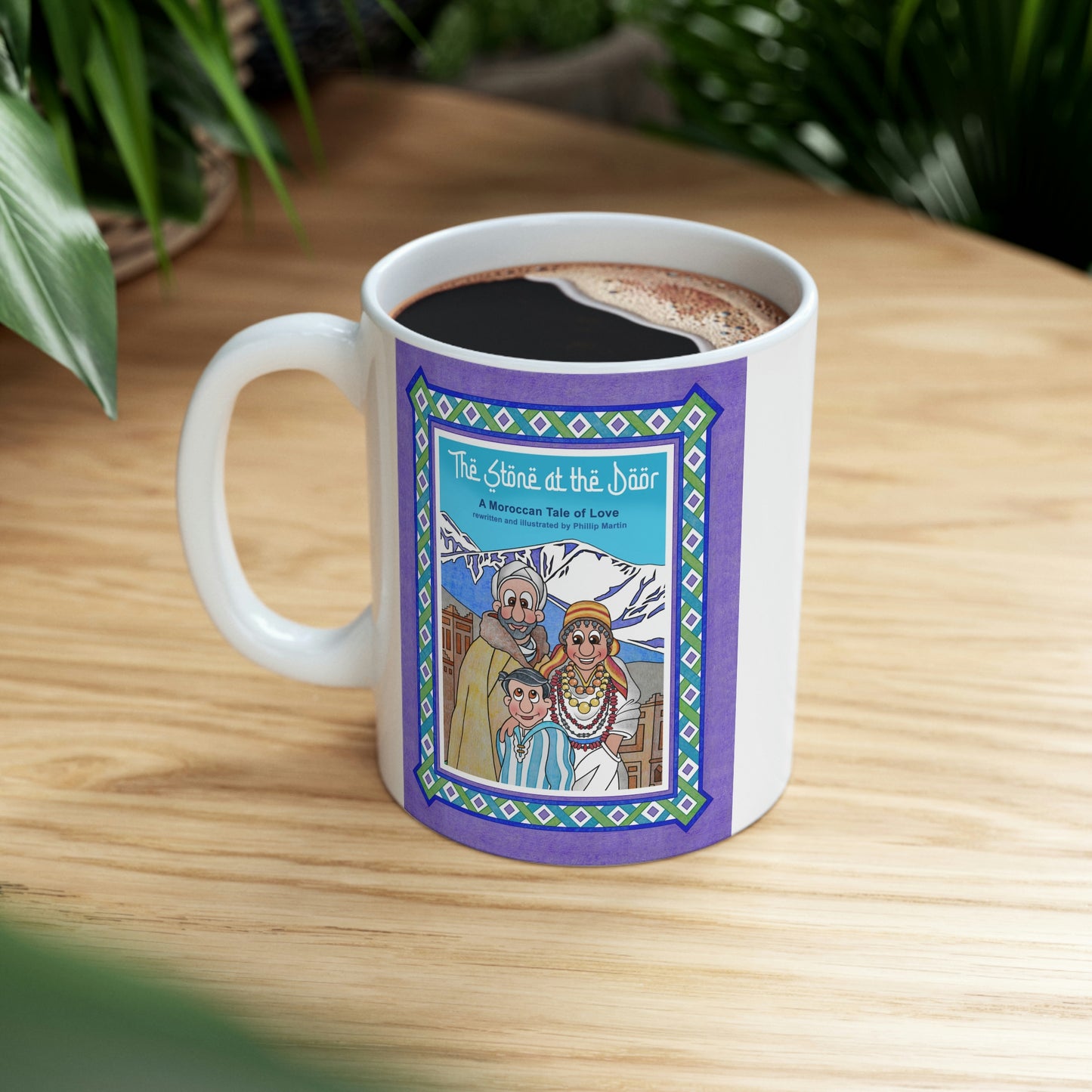 The Stone at the Door!! Ceramic Mug 11oz