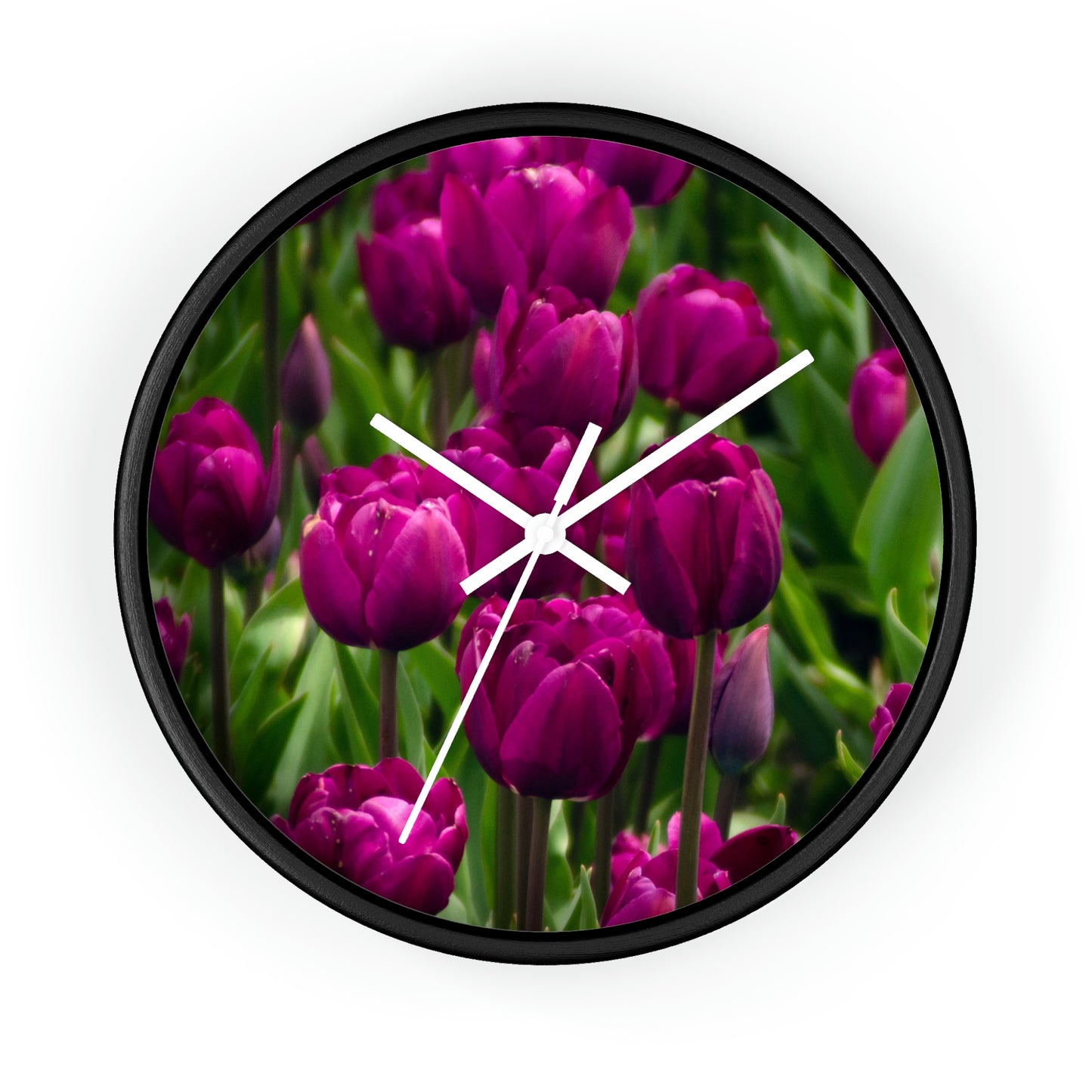 Flowers 20 Wall Clock