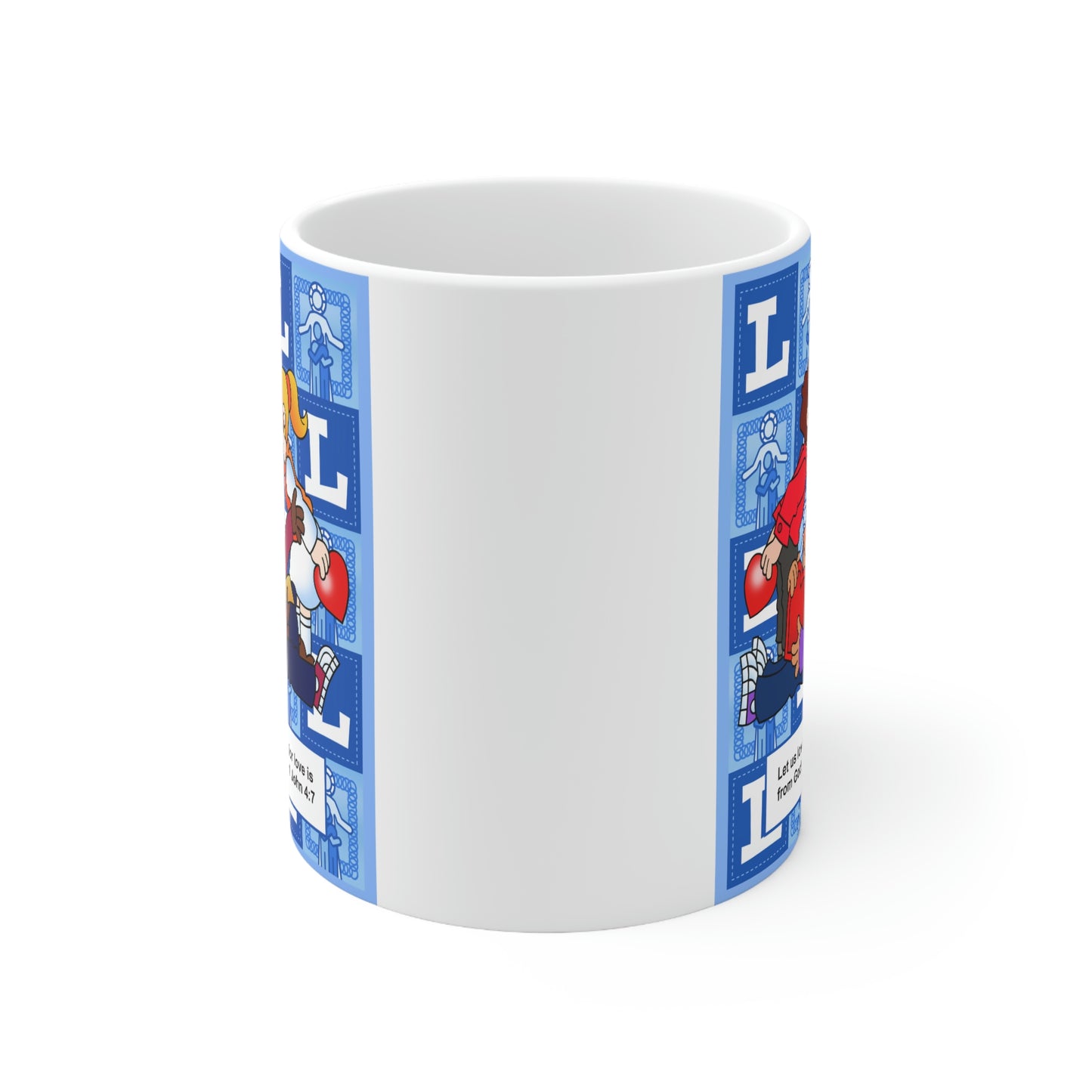 The Bible as Simple as ABC L Ceramic Mug 11oz