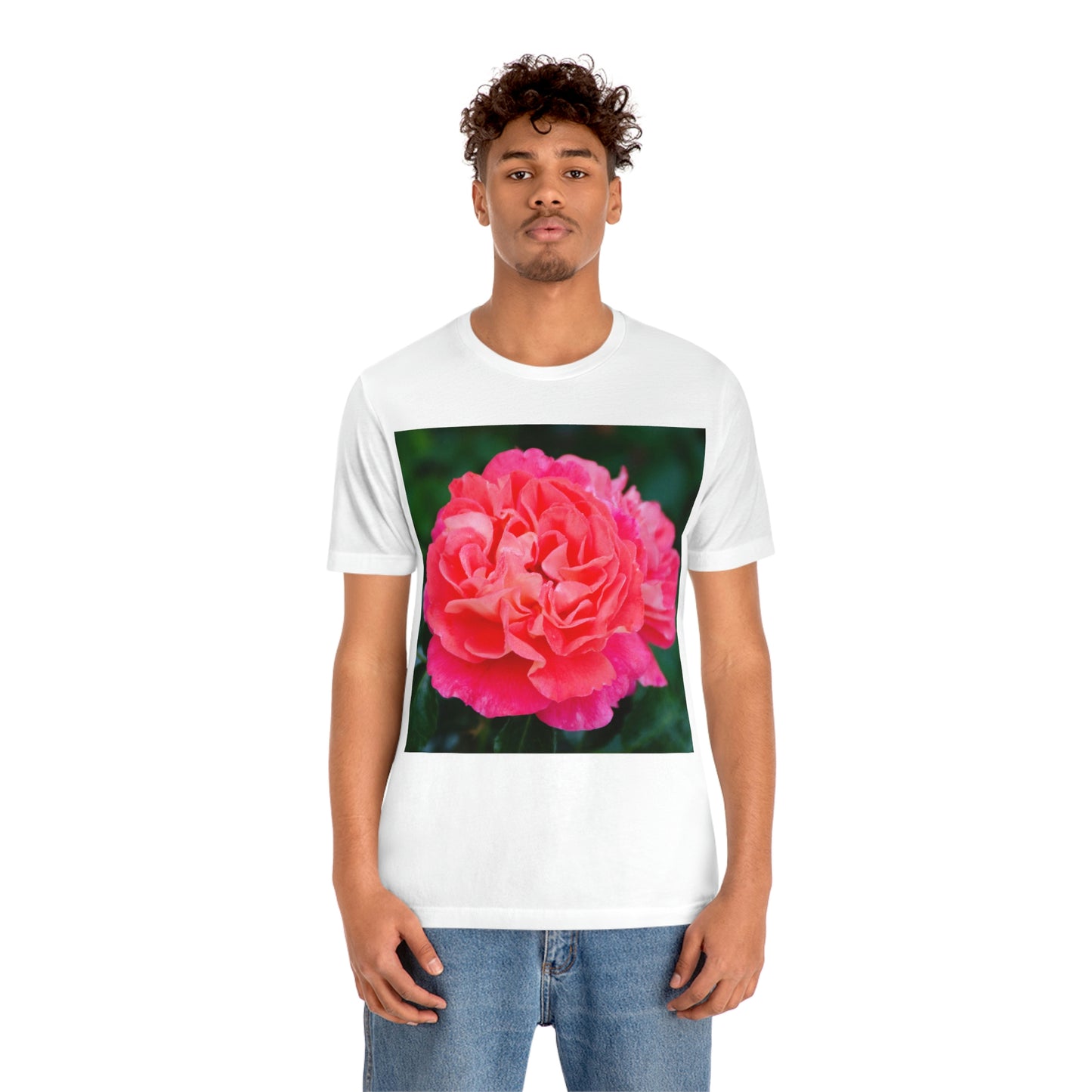 Flowers 08 Unisex Jersey Short Sleeve Tee
