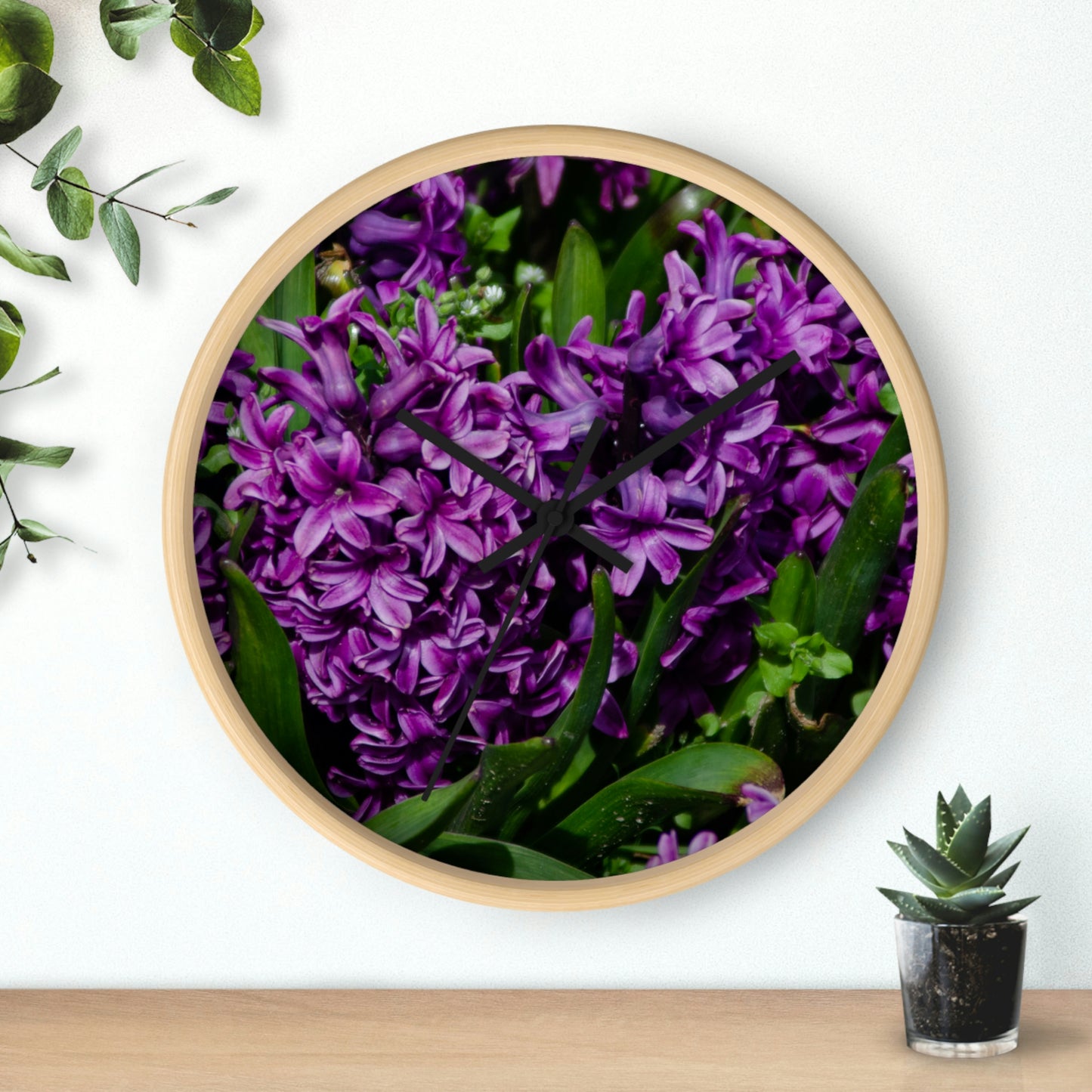 Flowers 22 Wall Clock