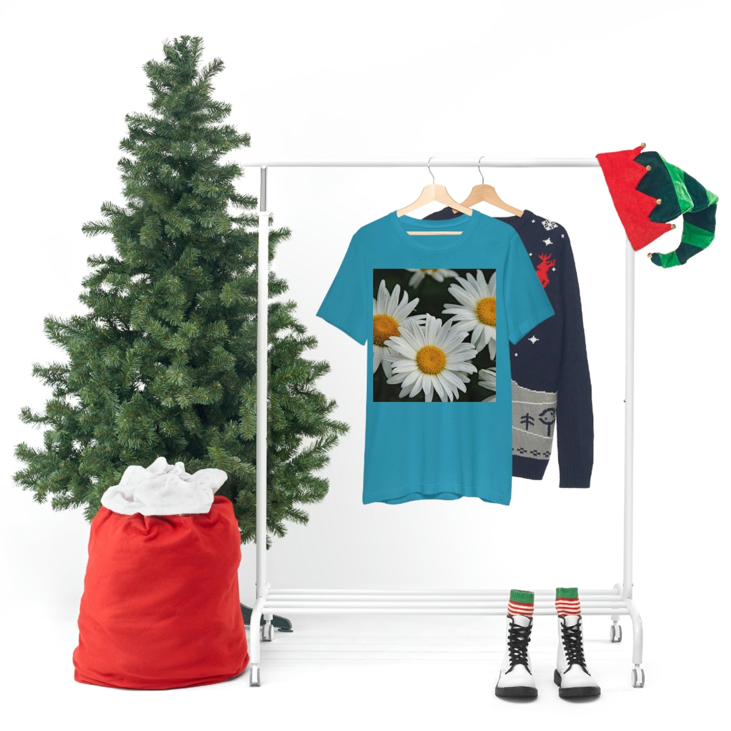 Flowers 01 Unisex Jersey Short Sleeve Tee