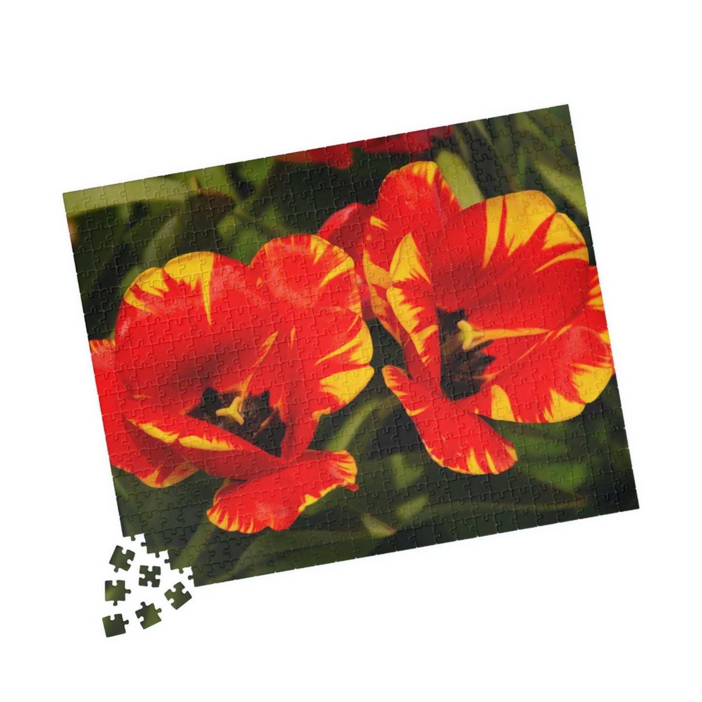 Flowers 12 Puzzle (110, 252, 500, 1014-piece)