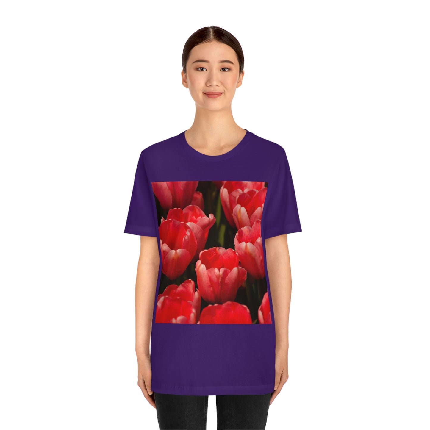 Flowers 09 Unisex Jersey Short Sleeve Tee