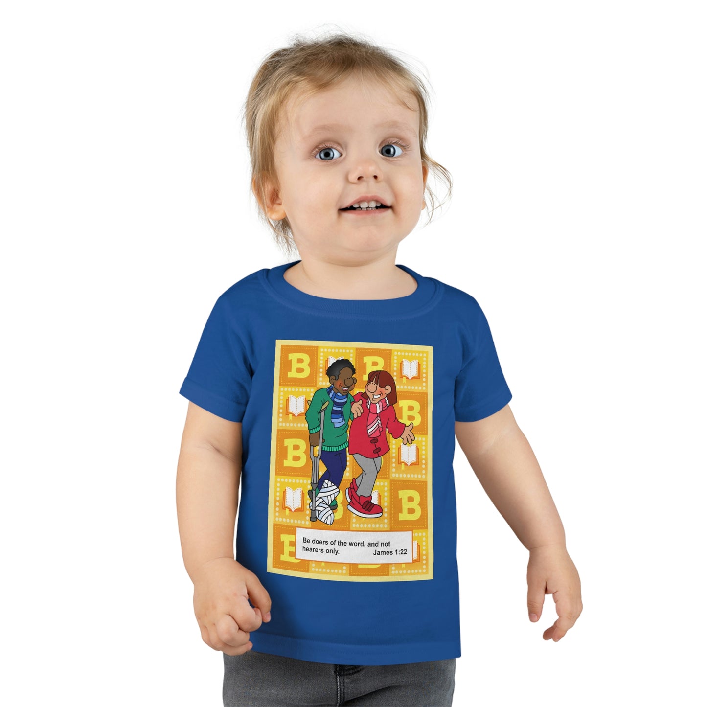 The Bible as Simple as ABC B Toddler T-shirt