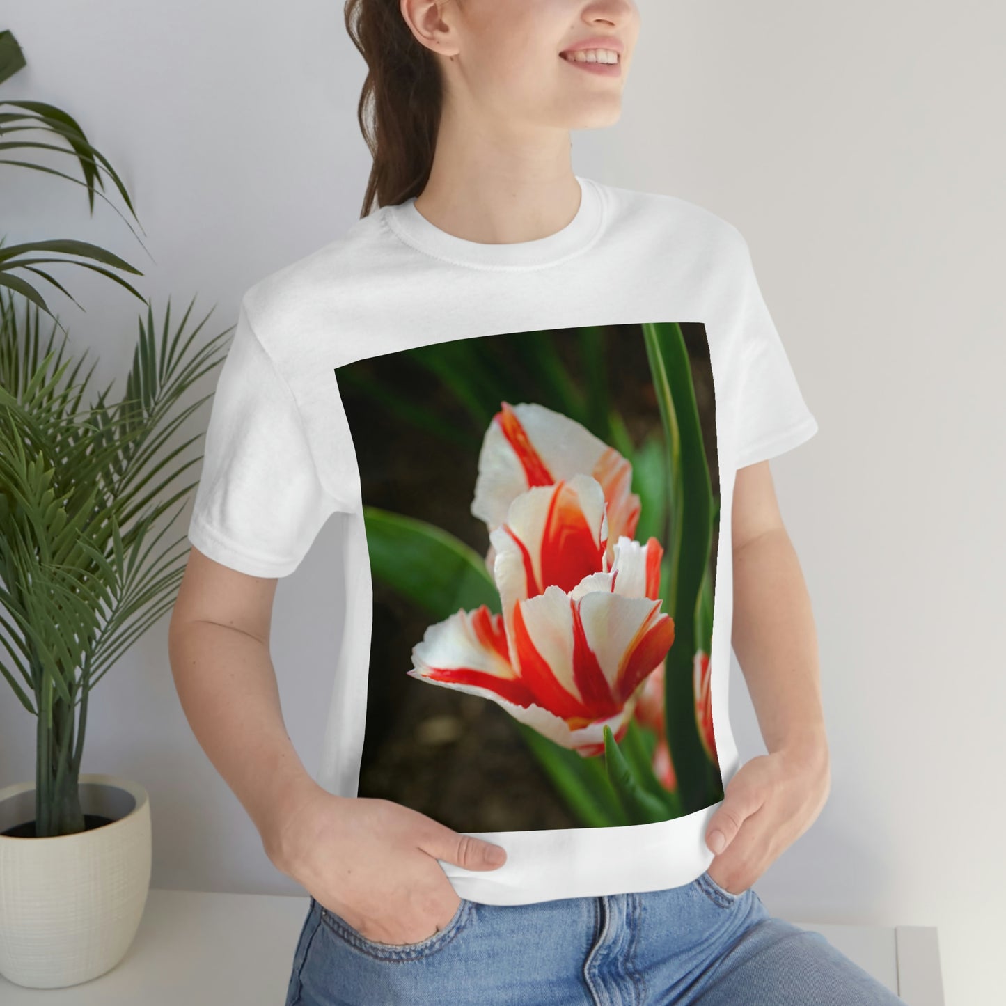 Flowers 06 Unisex Jersey Short Sleeve Tee