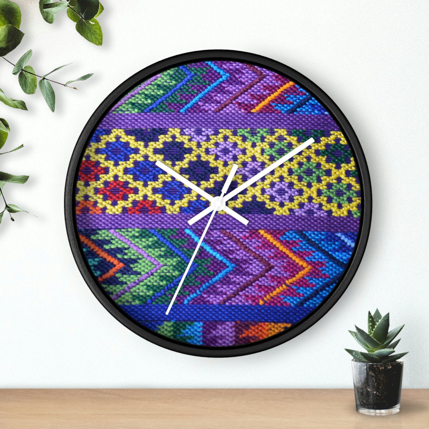 A Pack of Lies Fabric!!! Wall Clock