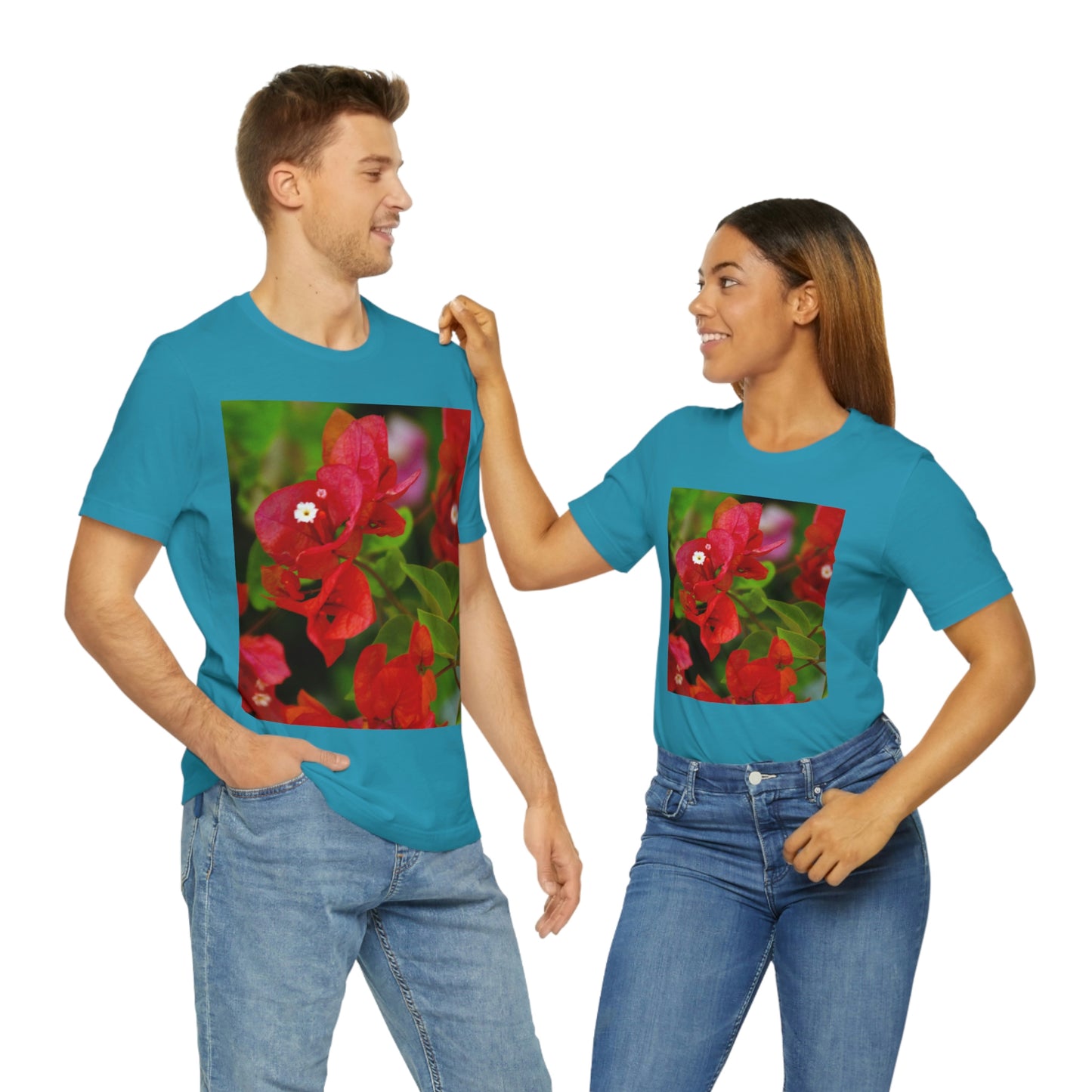 Flowers 28 Unisex Jersey Short Sleeve Tee