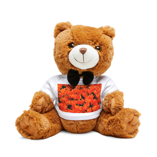 Flowers 03 Teddy Bear with T-Shirt