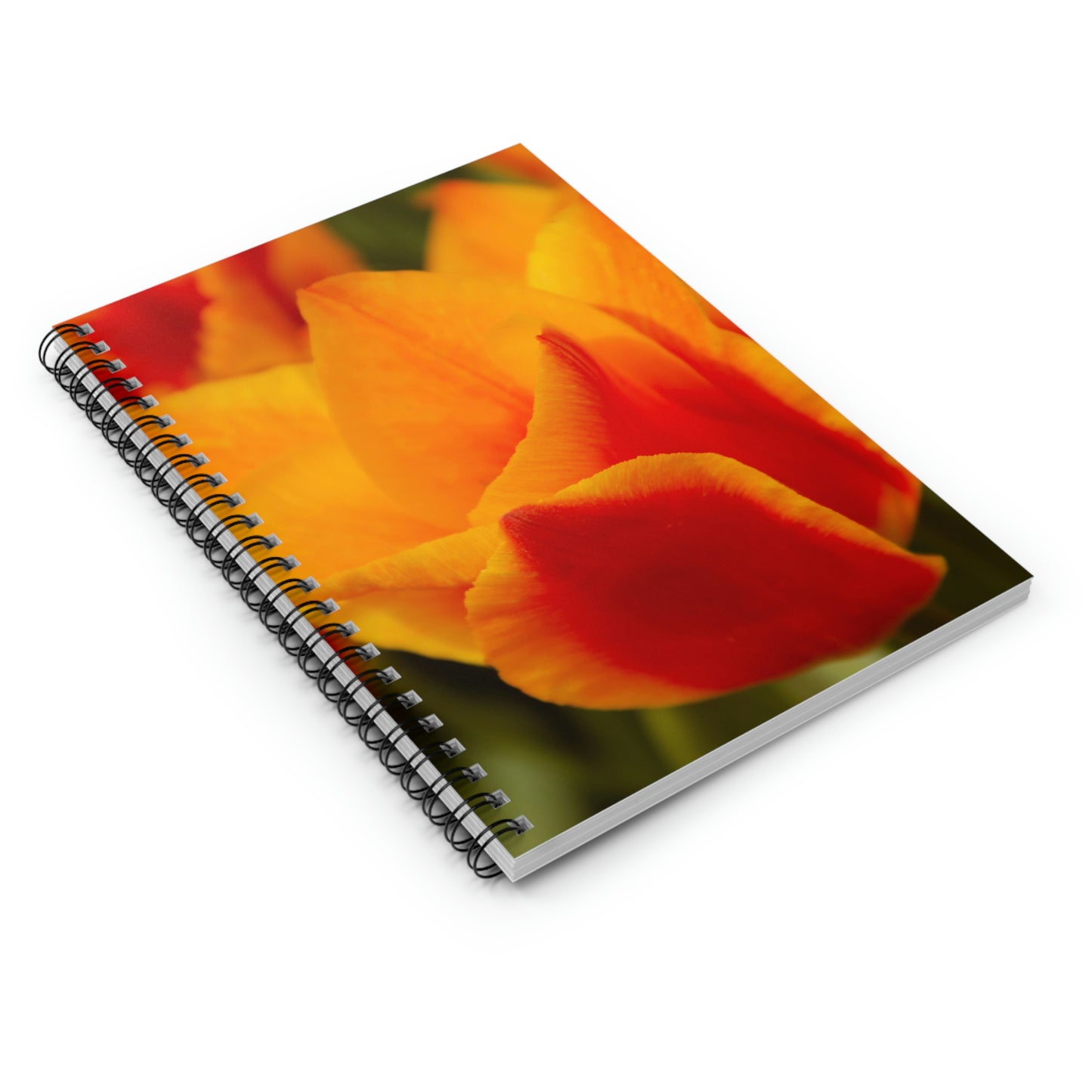 Flowers 13 Spiral Notebook - Ruled Line