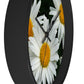 Flowers 01 Wall Clock