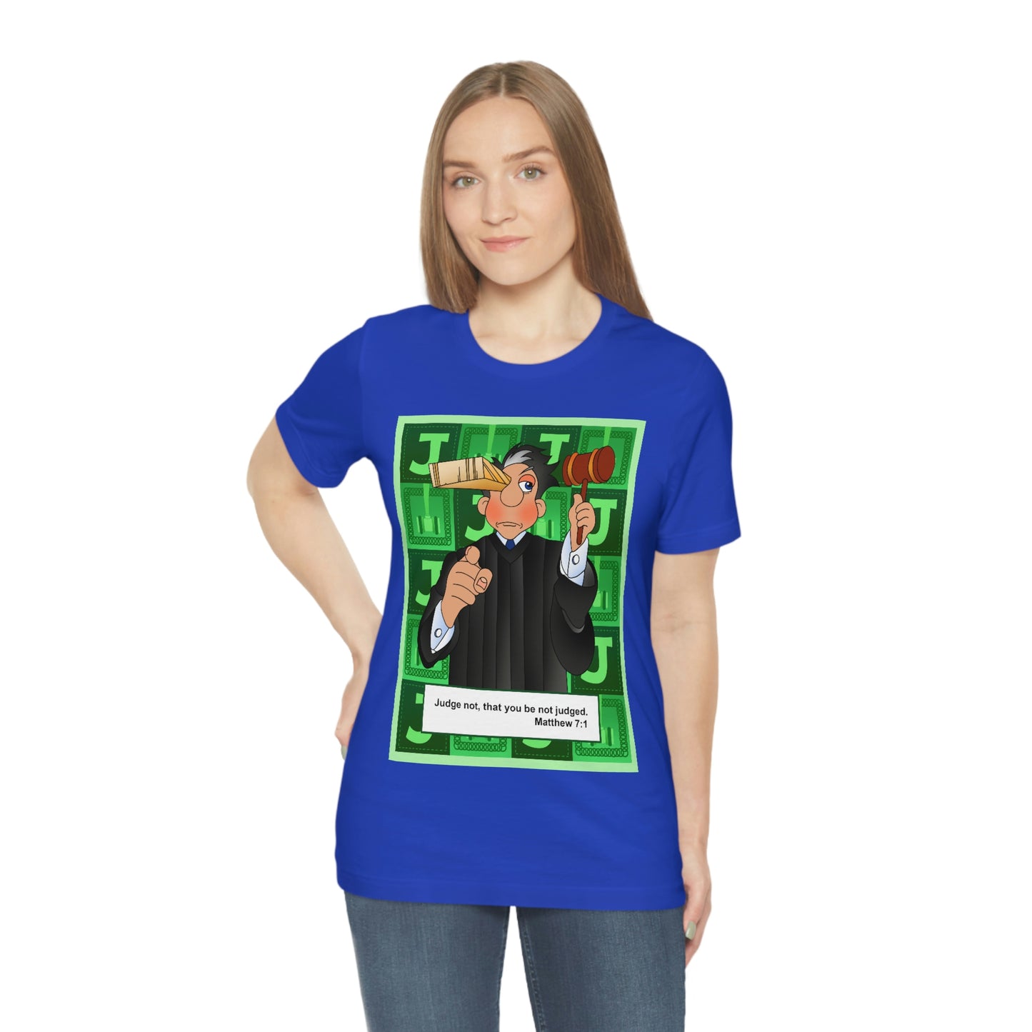 The Bible as Simple as ABC J Unisex Jersey Short Sleeve Tee