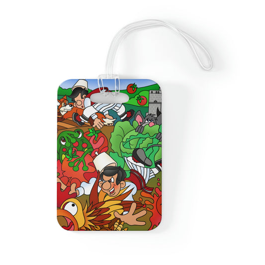 The Half Rooster! Bag Tag