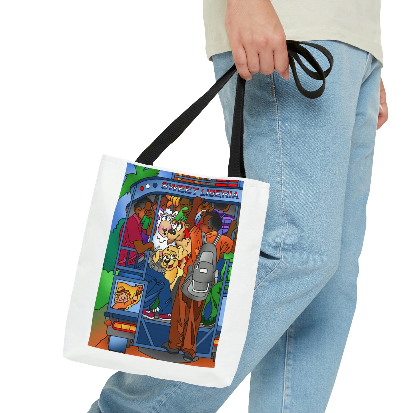 Once Upon West Africa! AOP Tote Bag