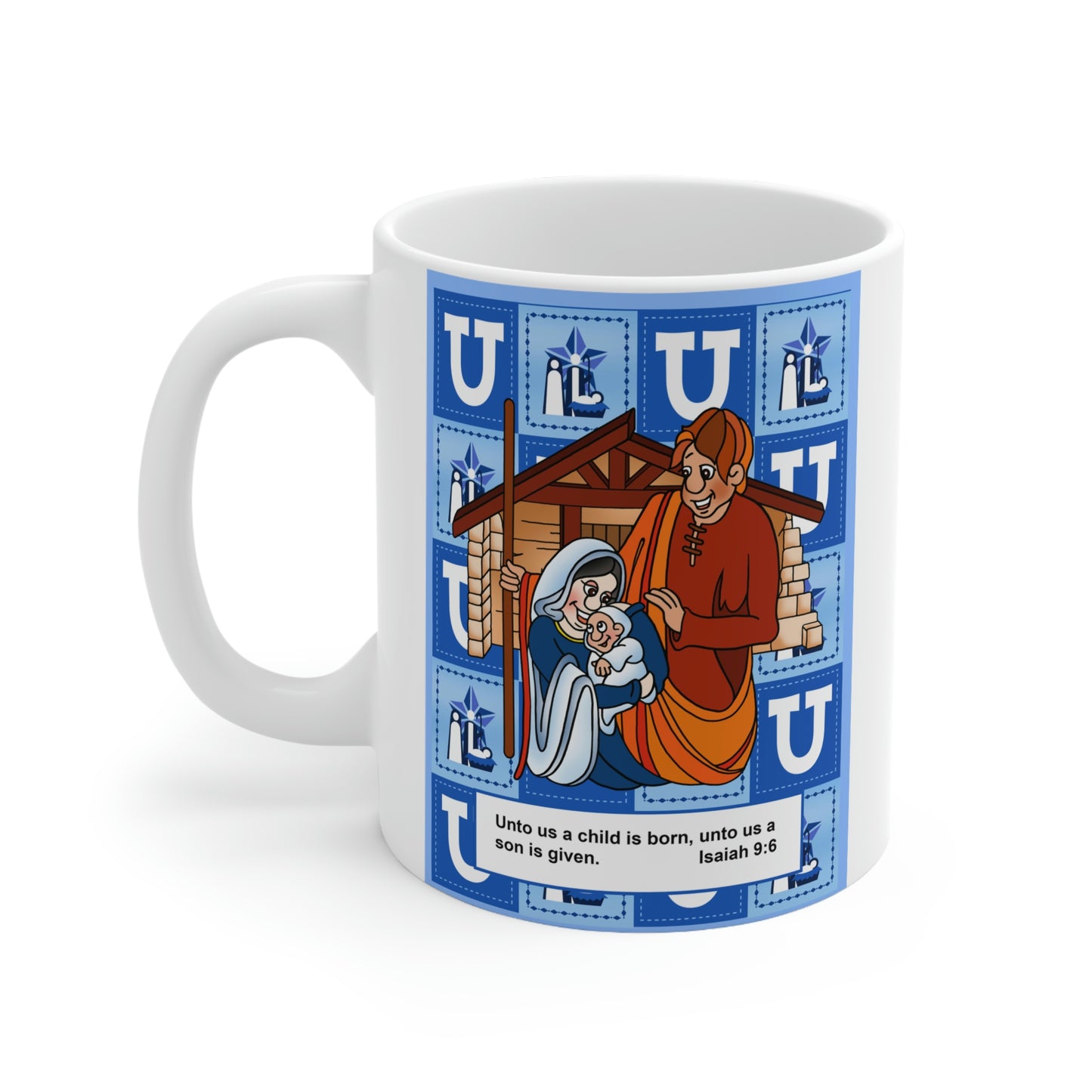 The Bible as Simple as ABC U Ceramic Mug 11oz