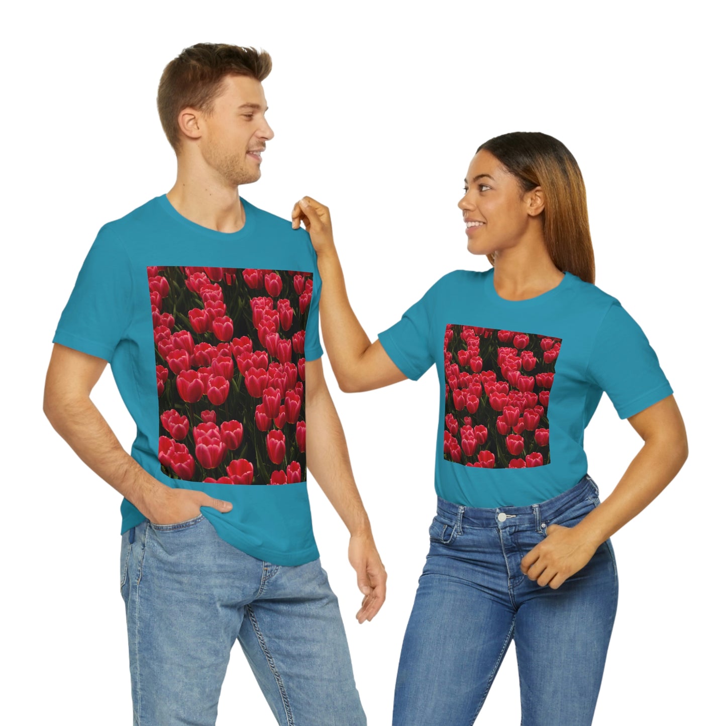 Flowers 24 Unisex Jersey Short Sleeve Tee