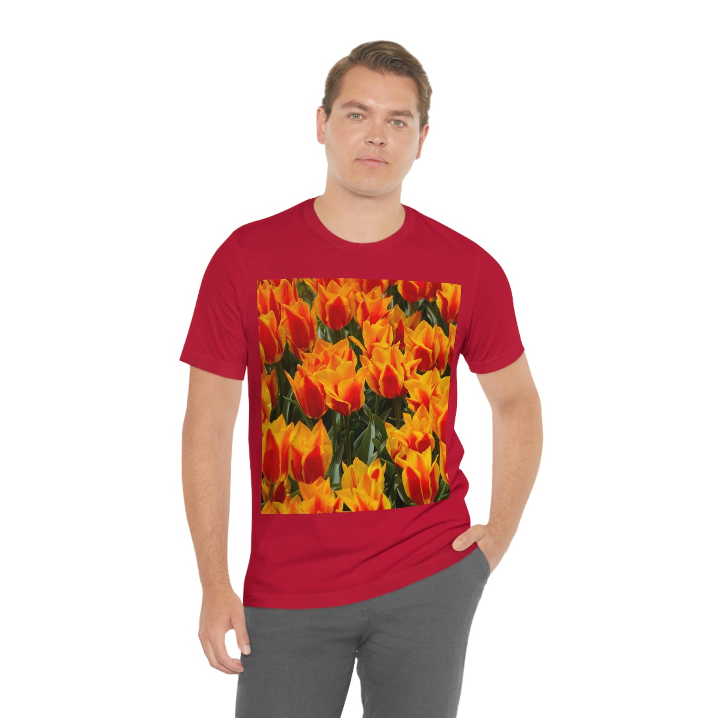 Flowers 18 Unisex Jersey Short Sleeve Tee