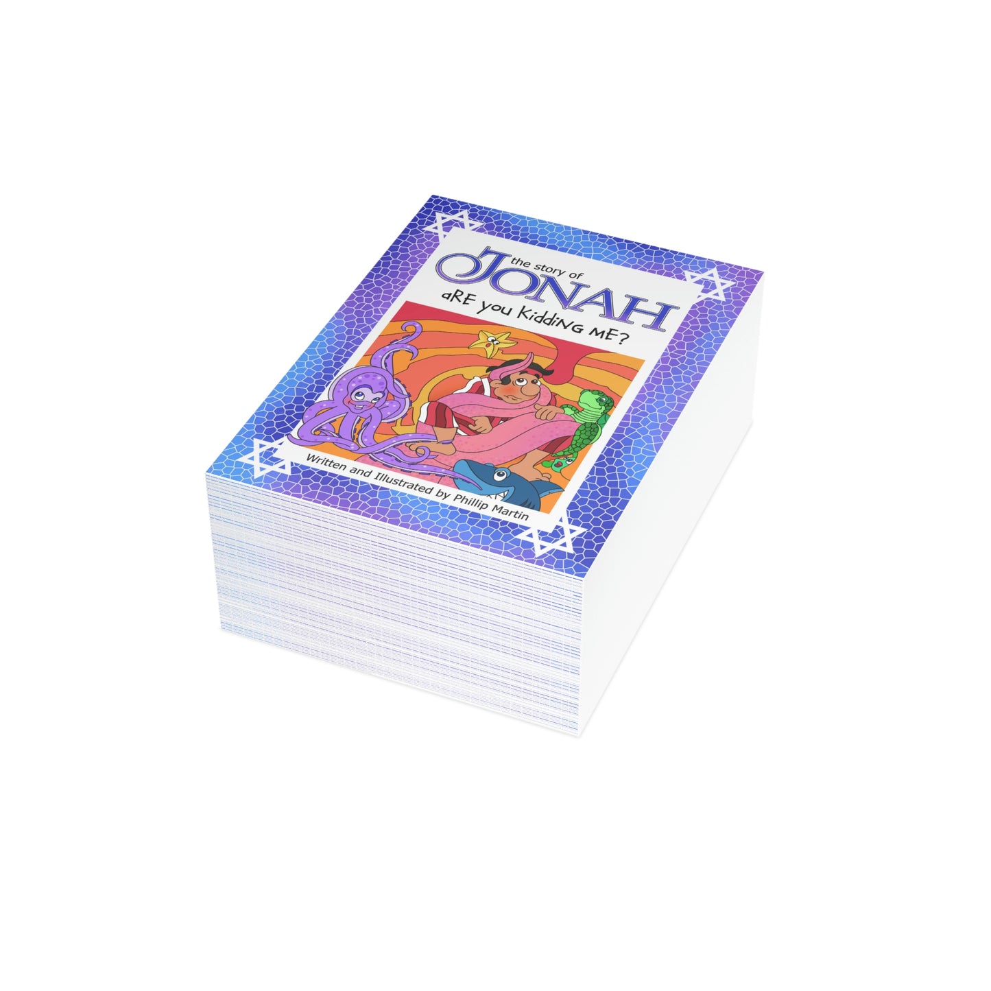 The Story of Jonah Greeting Cards (1, 10, 30, and 50pcs)